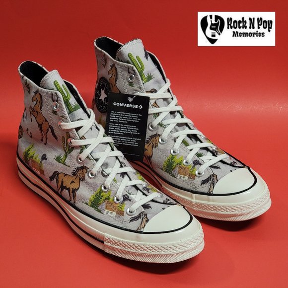 Converse Other - Converse Chuck 70 Hi Wild Horses 169819C Size 9.5 Men's  Sneakers